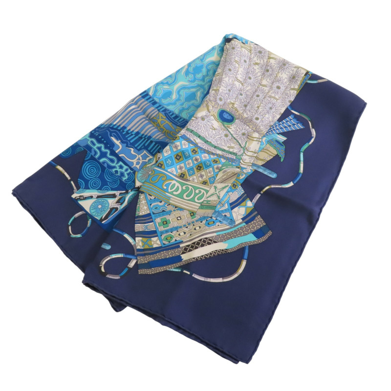 HERMES 絲質Scarf 90x90絲巾-3