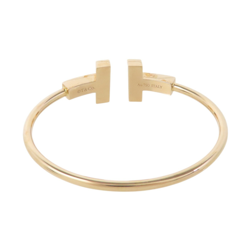 TIFFANY＆CO 18K玫瑰金T Wire Bracelet手鏈-3