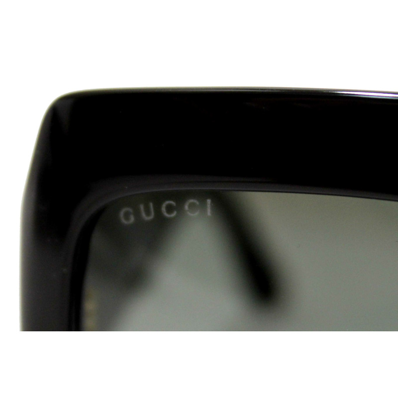 Gucci Black Oversized Square Frame Sunglasses GG0053S-2