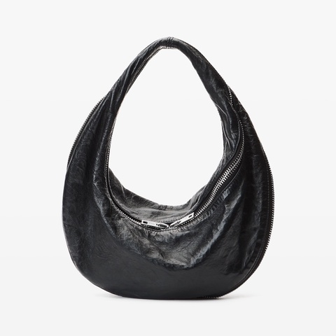 Alexander Wang 記憶皮革手提包羊皮 黑色