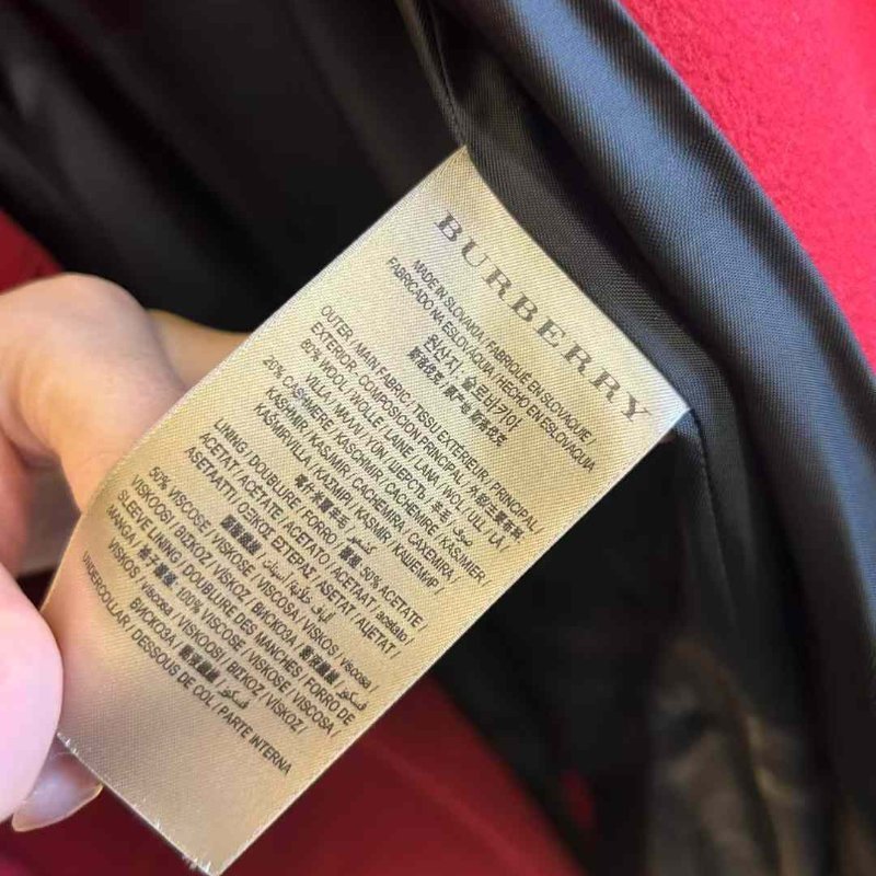 Burberry 羊毛大衣 uk6 寬鬆 非常新-2