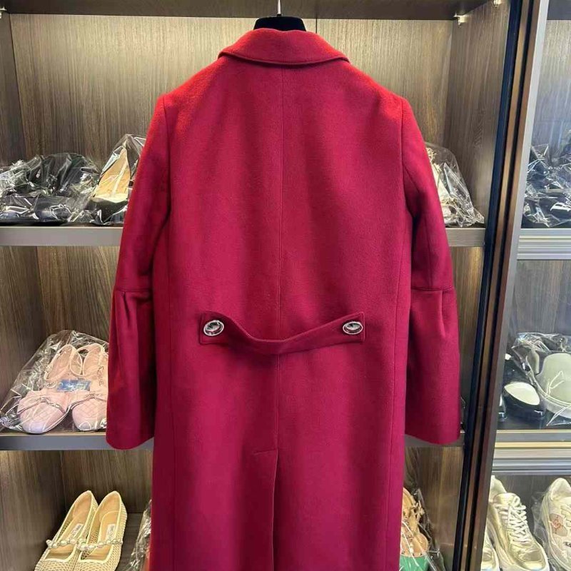 Burberry 羊毛大衣 uk6 寬鬆 非常新-3
