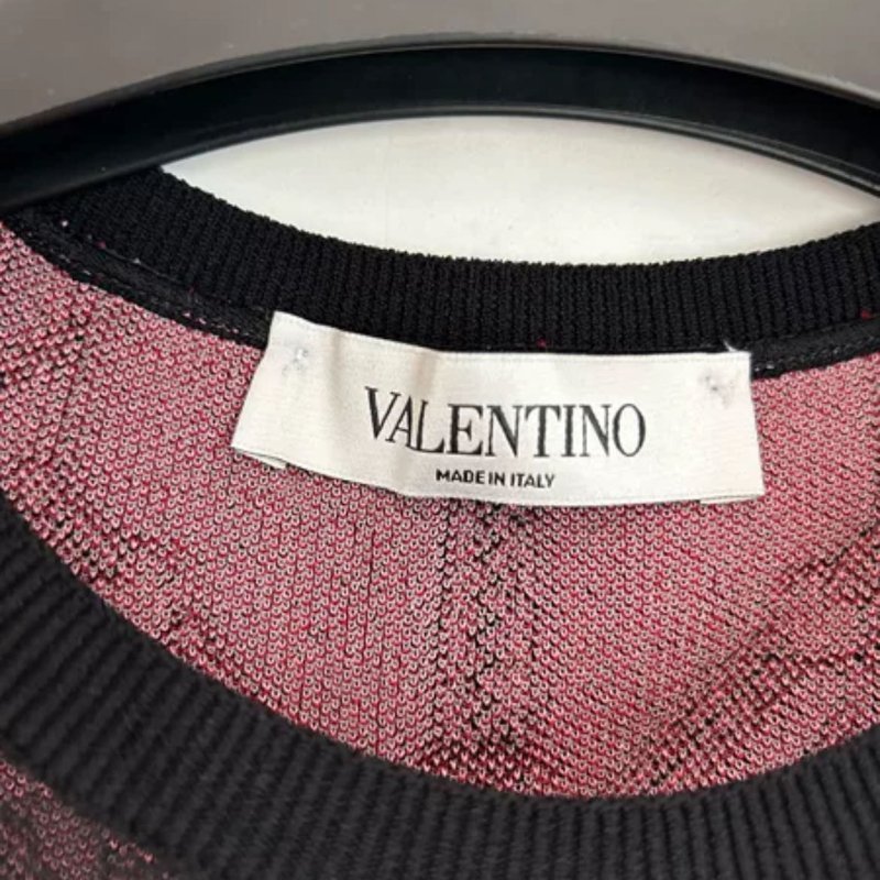 全新 valentino針織無袖連衣裙 全新帶吊牌 尺寸S碼 胸圍93 衣長92-1