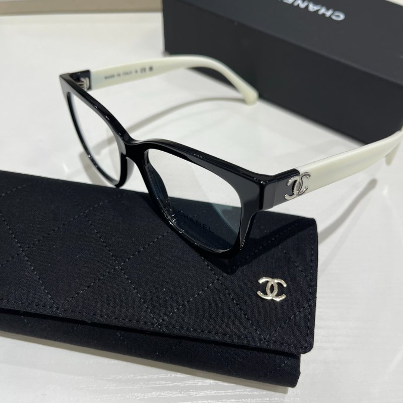 💗Chanel 新款💗拼色平光-1