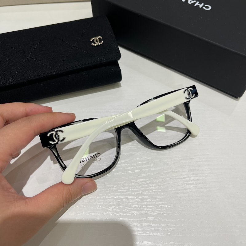 💗Chanel 新款💗拼色平光-3