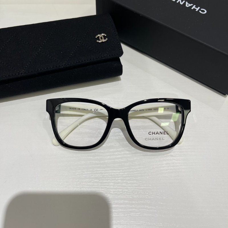 💗Chanel 新款💗拼色平光-4