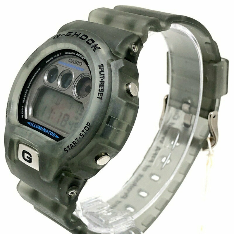 G-SHOCK CASIO DW-6900WF-8T 98法國世界盃官方授權合作款,鏤空灰色。 1998年5月發售。三國丘店有售。 ITTG6TCZBKSO-2