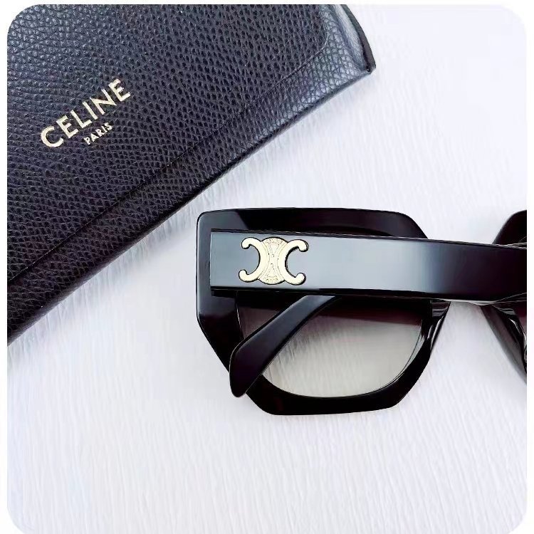 Celine 方型太陽眼鏡 男女同款 全新全配-4