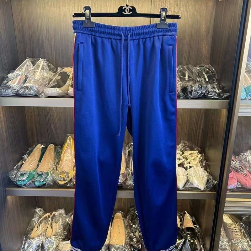 Gucci 運動褲 原價四萬多 尺寸S碼 腰部有鬆緊帶 洗標有點淡 其他都很新-1