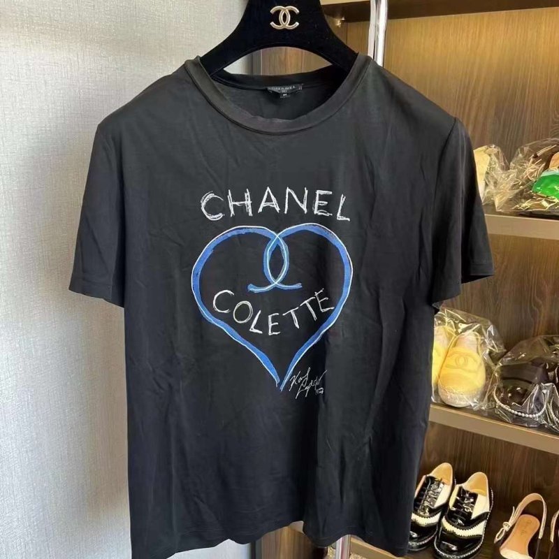 CHANEL短袖 尺寸M 整體很新-2