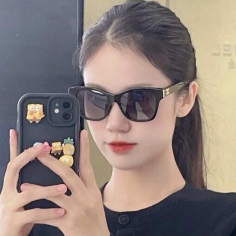 Chanel🔥珍珠墨鏡~全新全配-2