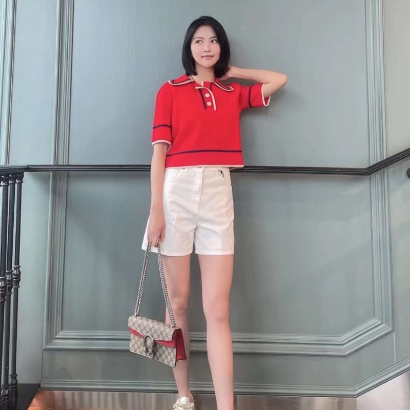 Gucci 上衣 xs寬鬆 沒穿幾次很新 洗標還在-0