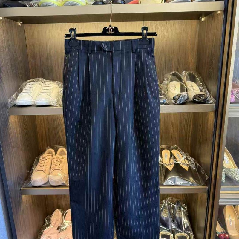 Celine 直筒褲 36號 腰圍約72 幾乎全新-0