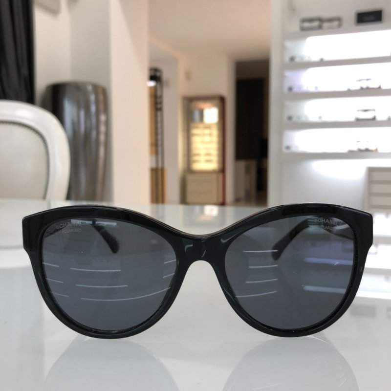 💋Chanel💋金邊 Logo 太陽眼鏡 全新全配-2