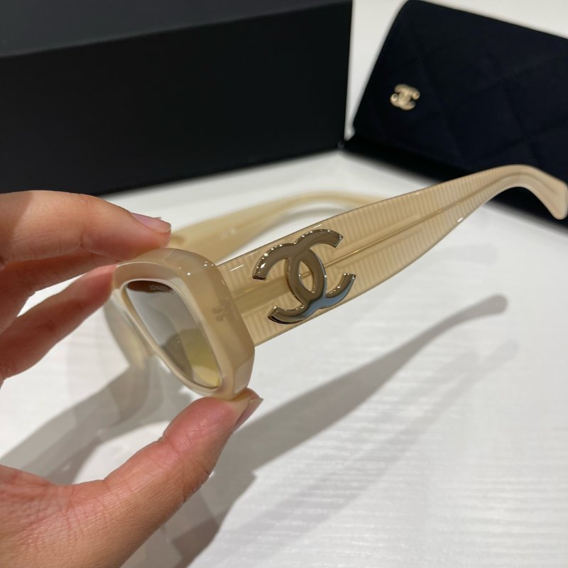 Chanel 果凍色 太陽眼鏡 全新全配-2