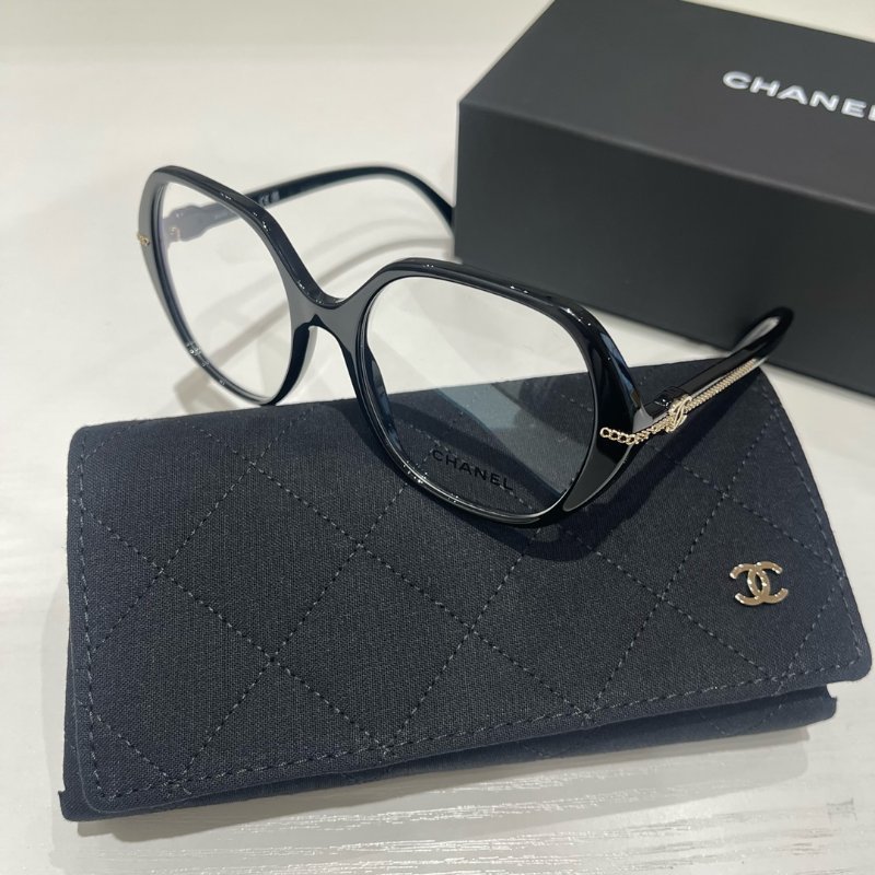 Chanel💗春夏新款平光眼鏡 全新全配-3
