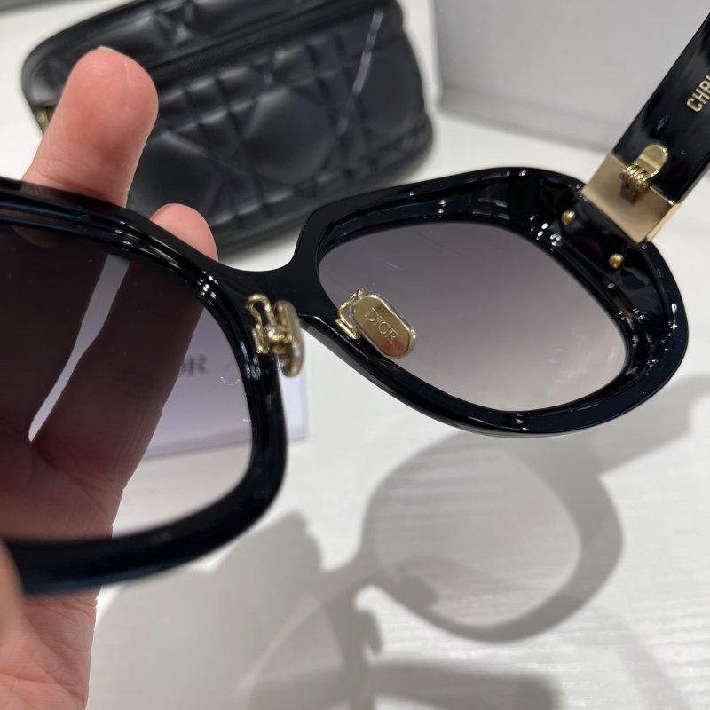 Dior 太陽眼鏡 亞州版 有鼻托 買dior菱格紋腰包送眼鏡 全新全配-1