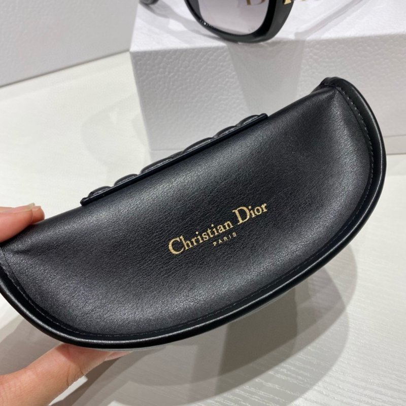 Dior 太陽眼鏡 亞州版 有鼻托 買dior菱格紋腰包送眼鏡 全新全配-3