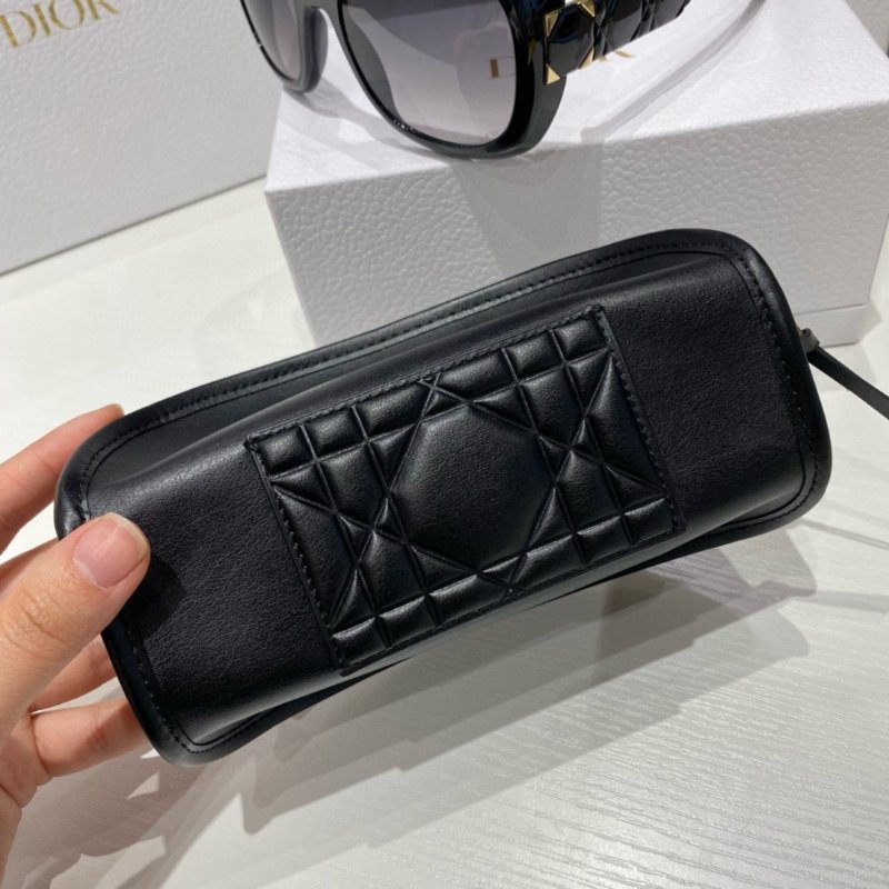 Dior 太陽眼鏡 亞州版 有鼻托 買dior菱格紋腰包送眼鏡 全新全配-4