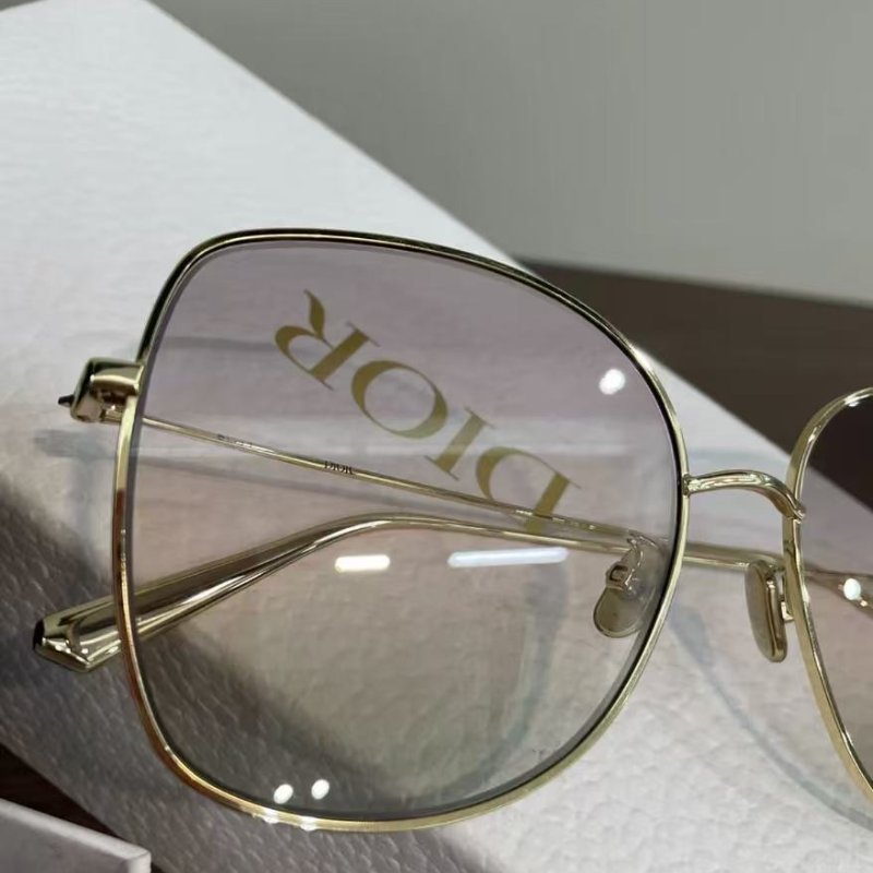 Dior 西瓜漸變色太陽眼鏡 僅試戴 幾乎全新 配件有眼鏡盒-1