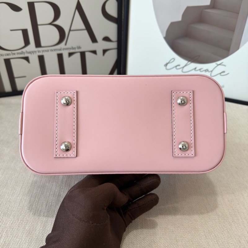 LV 路易威登 almabb粉色水波紋貝殼包 限量款 尺寸約23x17x11cm-3