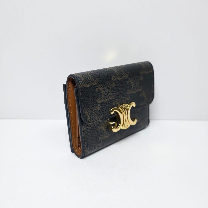 Celine - Compact Wallet with Coin錢包-3