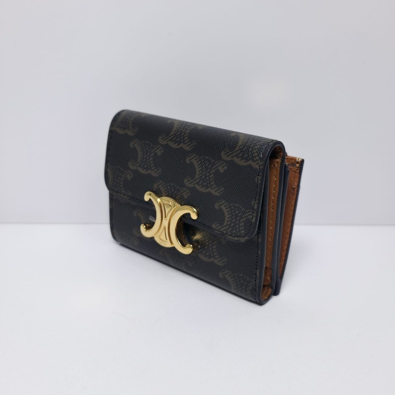 Celine - Compact Wallet with Coin錢包-4