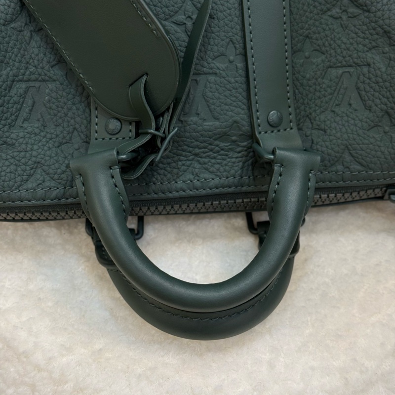 Lv keepall 25 深墨綠色 ✨最新晶片款-14