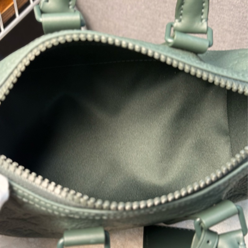 Lv keepall 25 深墨綠色 ✨最新晶片款-16