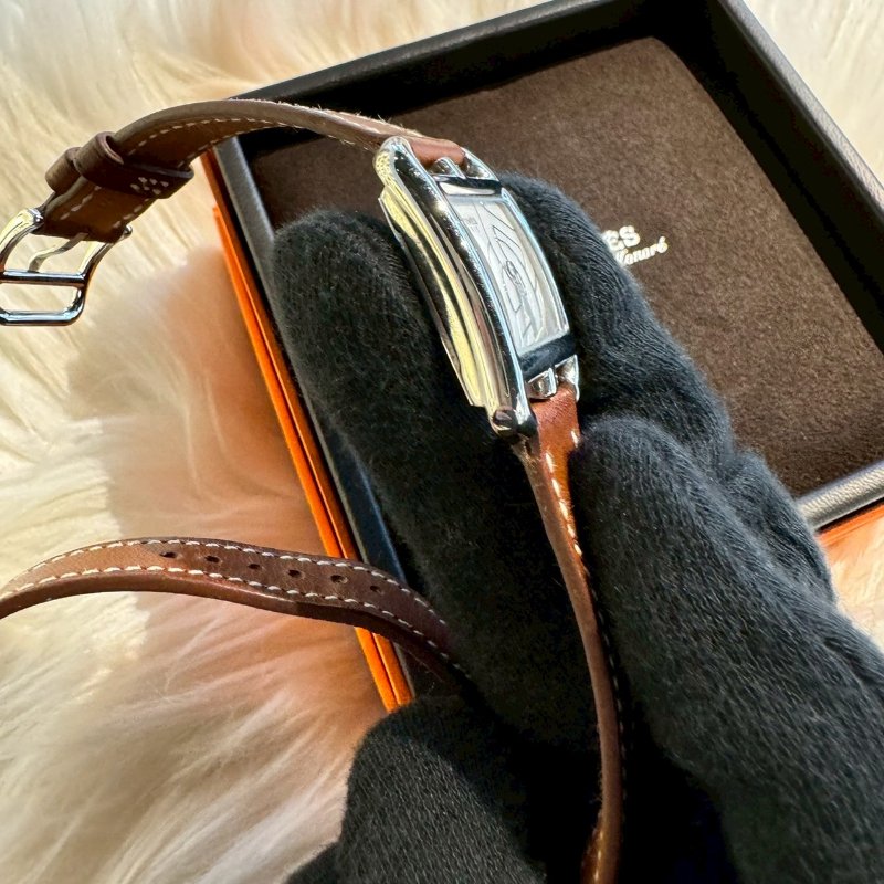 HERMES 豬鼻子手錶-4