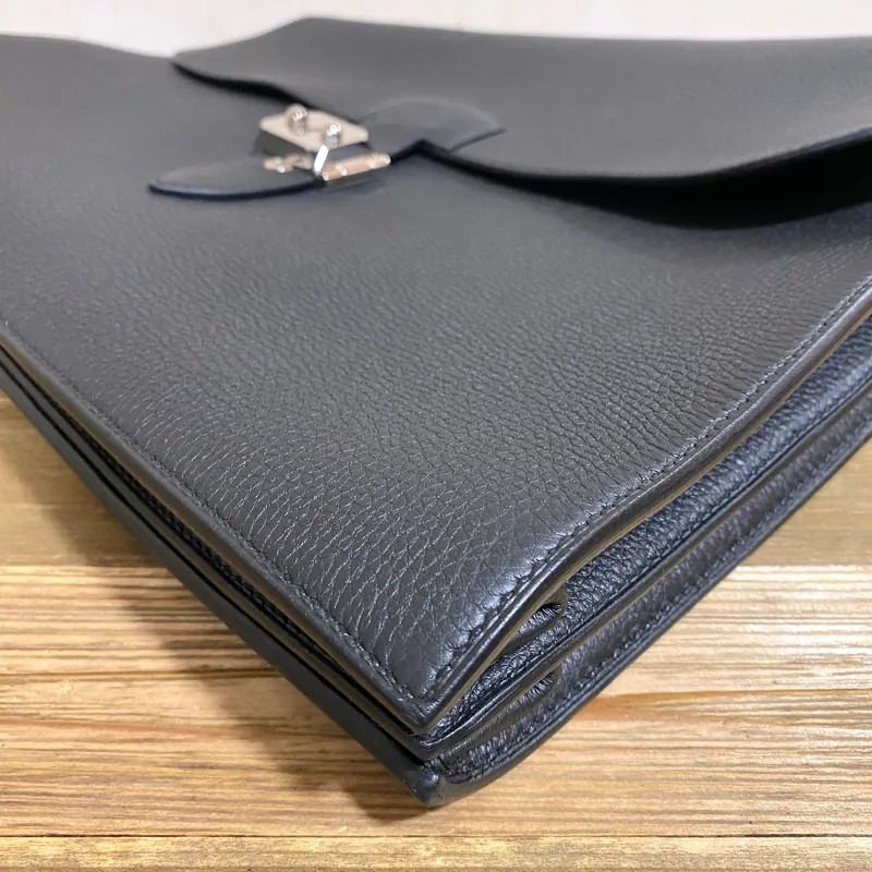 全新 Hermès' Sac à Dépêches Sac a depeches light 1-36 公事包 筆電包-8