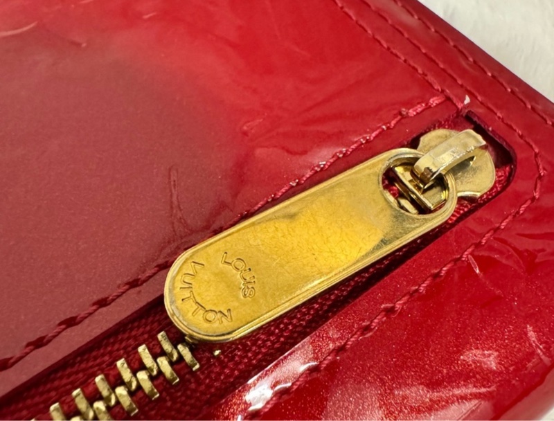 Belilla♥️Louis Vuitton 漆皮紅短夾-3