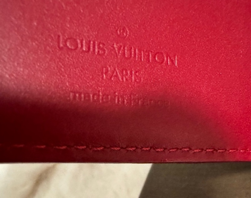 Belilla♥️Louis Vuitton 漆皮紅短夾-7