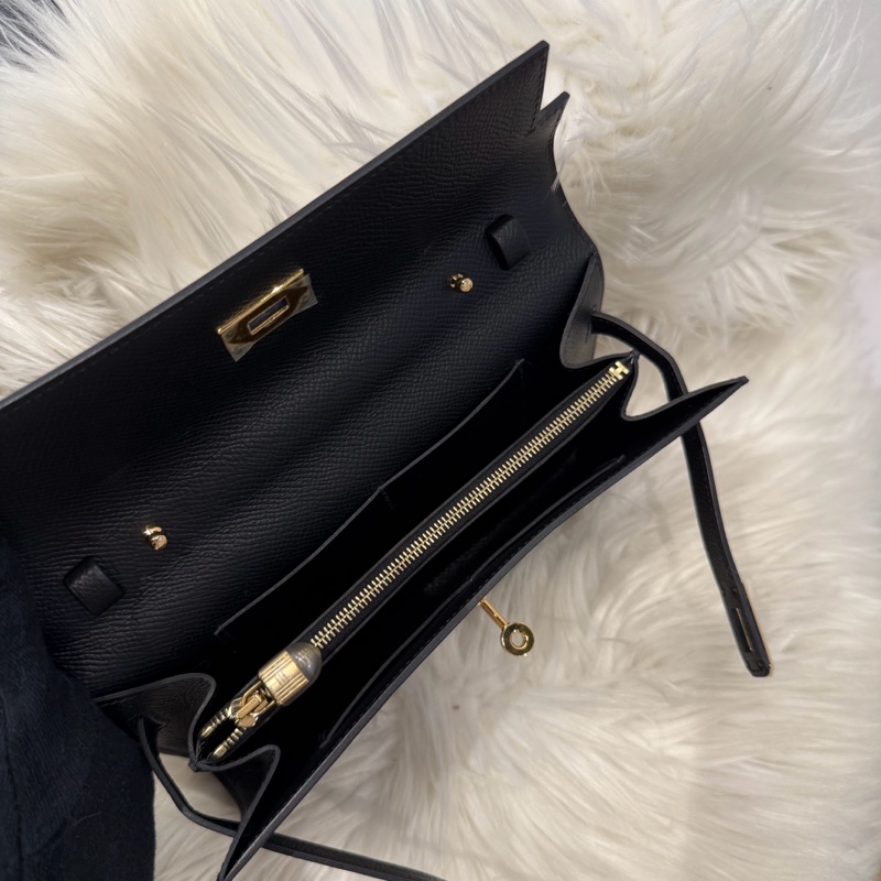 HERMES Kelly to go 肩背長夾-4