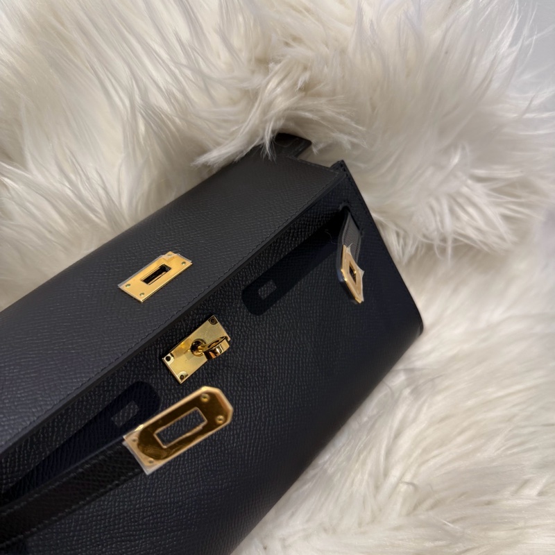 HERMES Kelly to go 肩背長夾-5