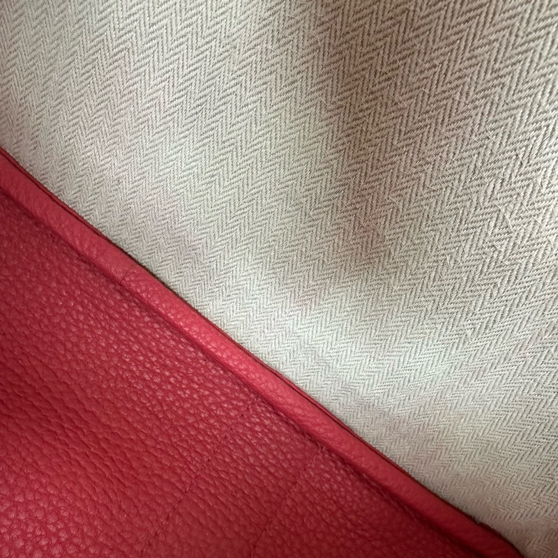 HERMES GARDEN PARTY 36 西瓜紅真皮手提包 D Stamp-20