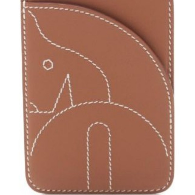 全新 Hermès 小牛皮駿馬造型MagSafe卡夾 (不含展示圖中手機)-4