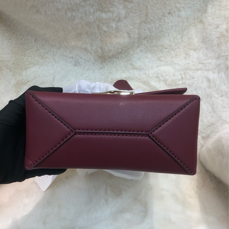Michael Kors 酒紅色斜孭袋 XB475-5