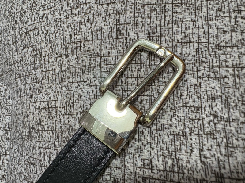 （可議價）CHANEL 黑銀 元寶型 CF 腰包 胸包 櫃姐包-8