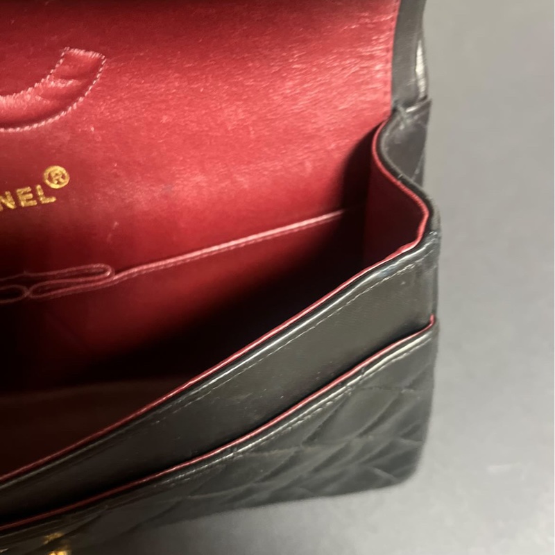 Chanel CF 25cm 小羊皮-9