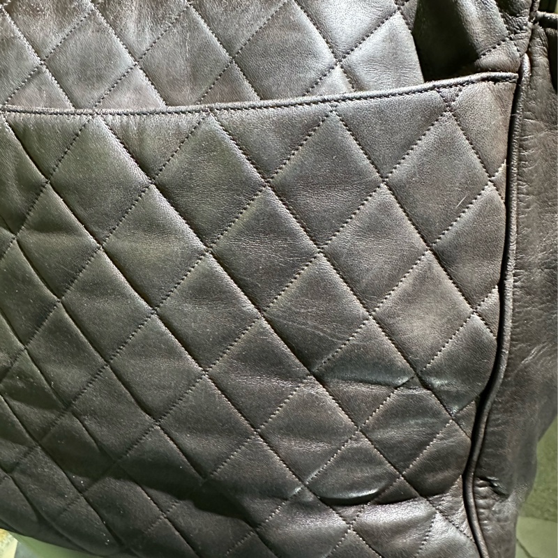 Chanel 菱格紋托特包 肩背包 手提包-9