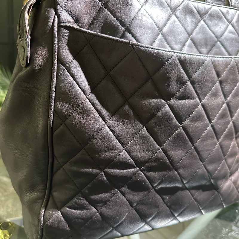 Chanel 菱格紋托特包 肩背包 手提包-10