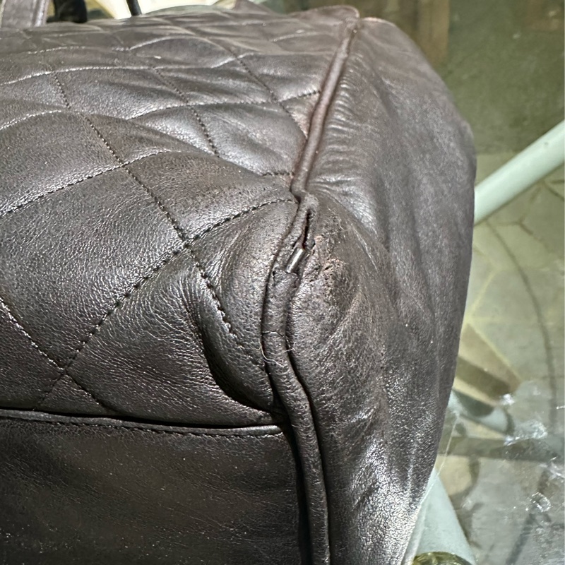 Chanel 菱格紋托特包 肩背包 手提包-13