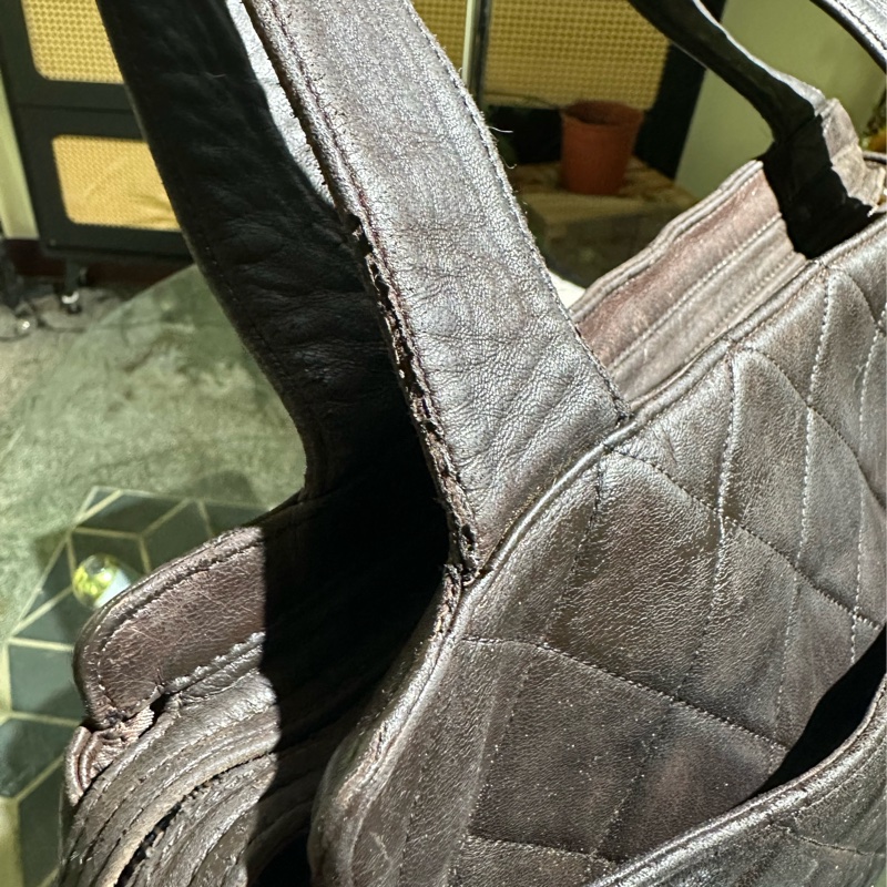 Chanel 菱格紋托特包 肩背包 手提包-18