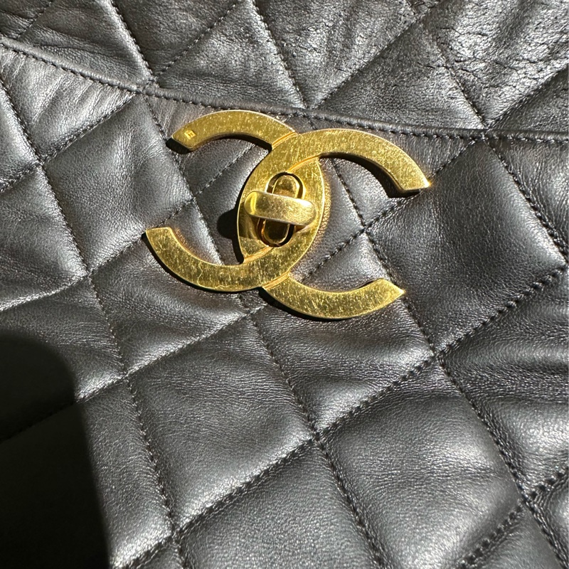 Chanel 菱格紋托特包 肩背包 手提包-27