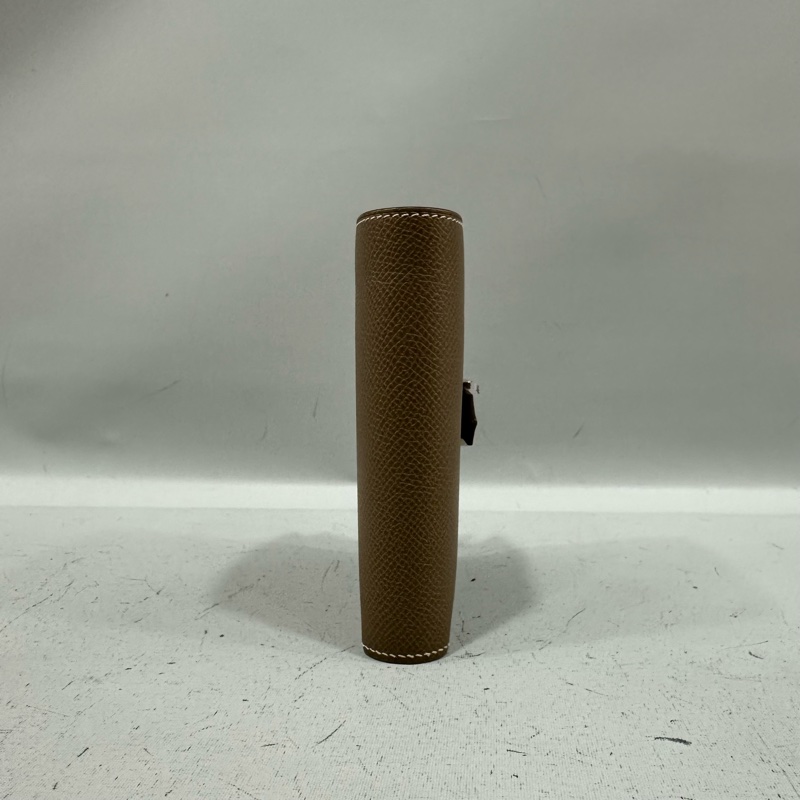 Hermes 大象灰銀釦中夾 bearn-3