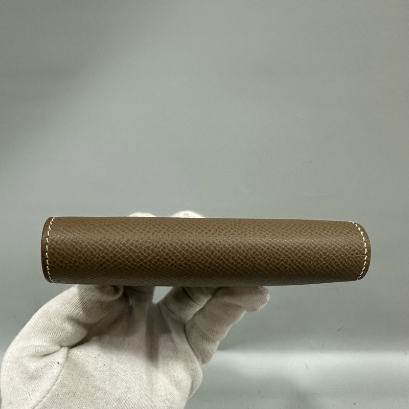 Hermes 大象灰銀釦中夾 bearn-7