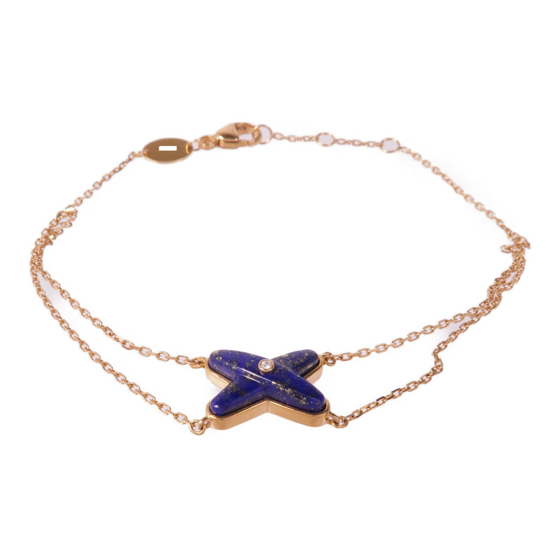 Chaumet 18K玫瑰金Jeux de Liens Bracelet手鏈-0