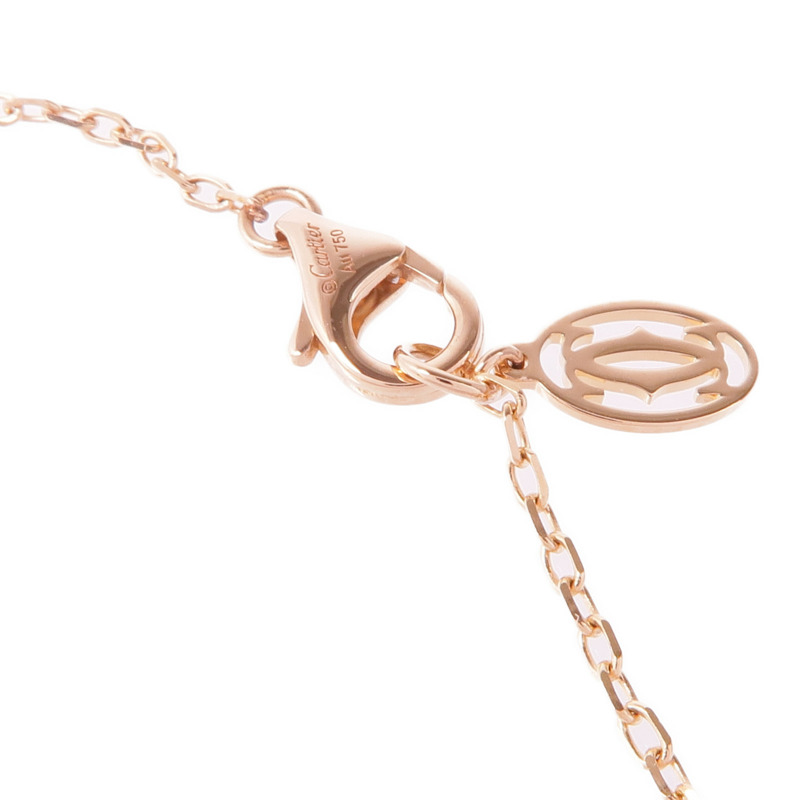 CARTIER 18K玫瑰金Juste Un Clou Brac鑽石項鍊-3