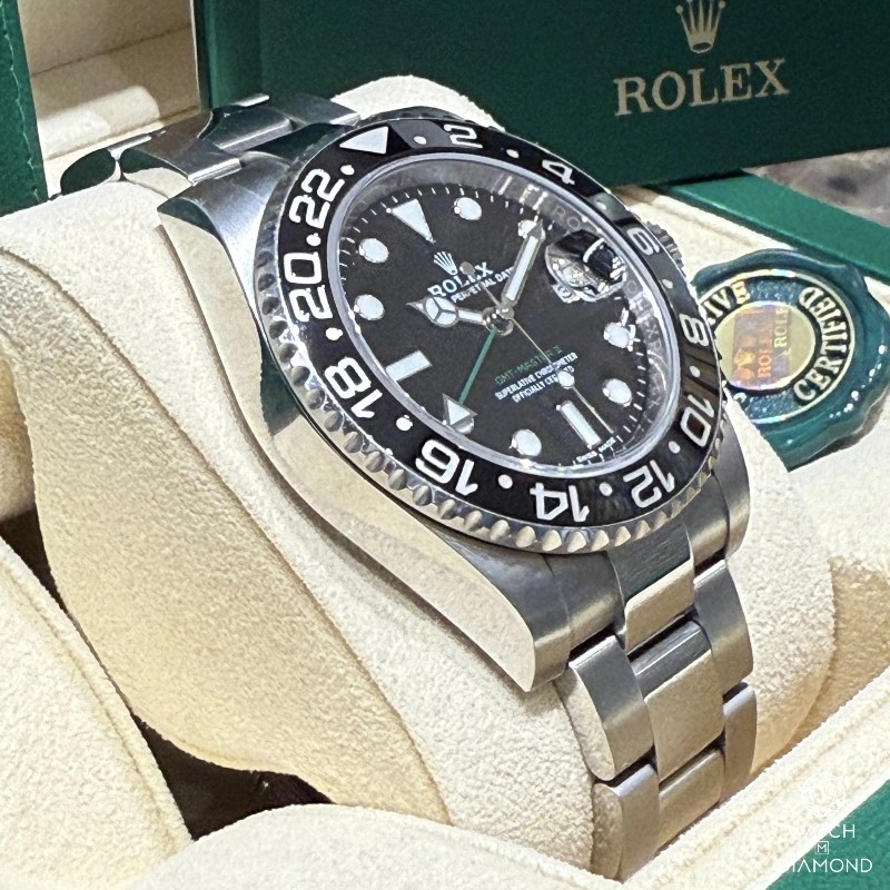 二手 8成新 2018 Rolex 勞力士 GMT-Master II
REF. 116710LN-2